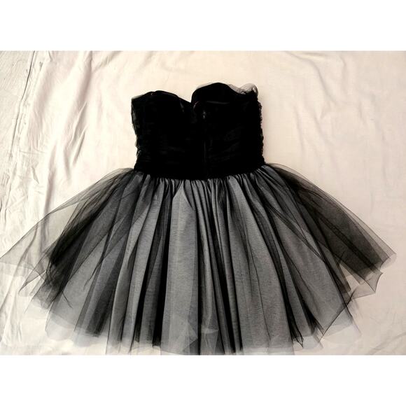 Betsey Johnson Ballet Dress, Size 4, Black and gray - Picture 3 of 6
